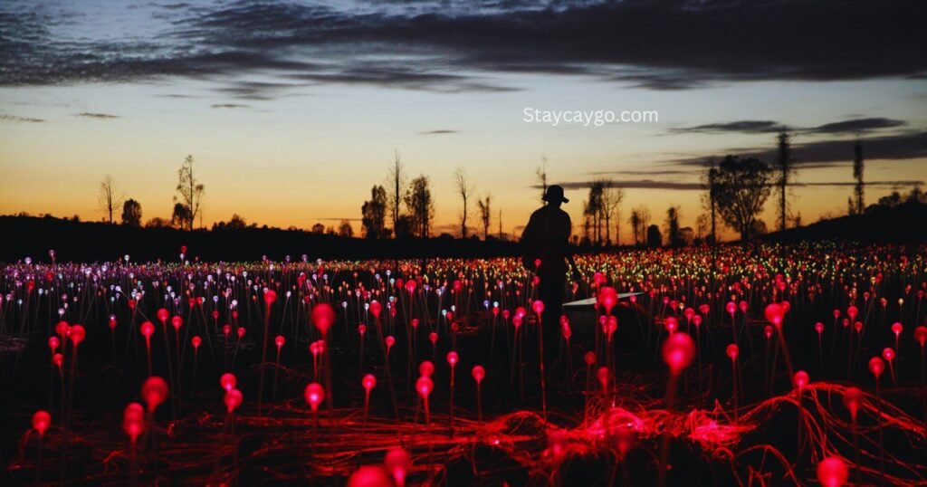 Field of Light art