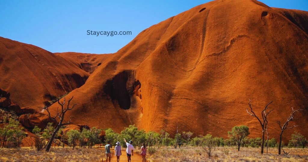 Walk around Uluru's base